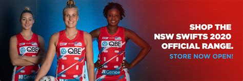 swifts netball merchandise|NSW SWIFTS .